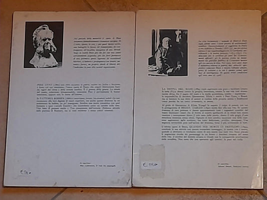 TUTTO IL TEATRO. IBSEN. DRAMMI VOLUMI 2° E 3°. GHERARDO CASINI EDITORE. 1° EDIZIONE 1966.