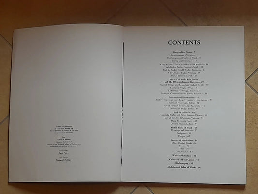 CALATRAVA GENIUSES OF ART. ALBERTO T. ESTEVEZ. SUSAETA EDICIONES, 2006. LINGUA INGLESE.