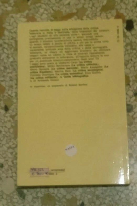SETTE MODI DI FARE CRITICA. AA.VV. EDITORI RIUNITI. A CURA DI OTTAVIO CECCHI ED ENRICO GHIDETTI. COLLANA: UNIVERSALE SCIENZE SOCIALI. 1° EDIZIONE FEBBRAIO 1983. EDITORI RIUNITI.