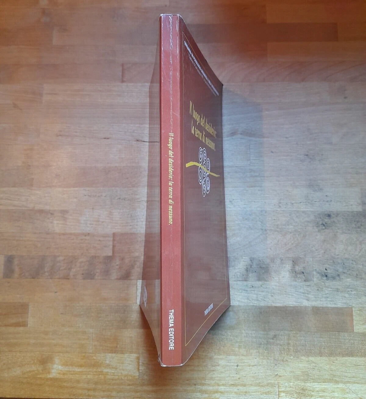 IL LUOGO DEL DESIDERIO: LA TERRA DI NESSUNO. MARIA ROSA DOMINICI. THEMA EDITORE. 1° EDIZIONE 1992. COLLANA DI PSICOLOGIA DINAMICA E DELL'IMMAGINARIO.