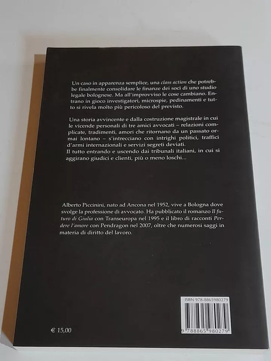 PROCEDURA D'URGENZA. ALBERTO PICCININI. PENDRAGON EDIZIONI. 1° EDIZIONE 2011. COLLANA: L'INFERNO 185.