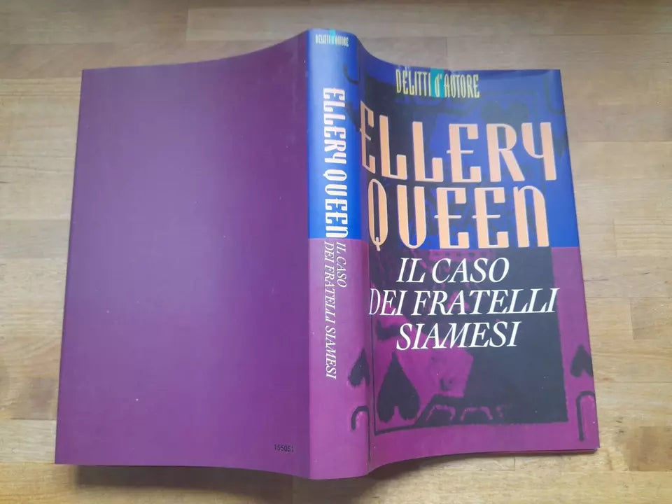 IL CASO DEI FRATELLI SIAMESI. ELLERY QUEEN. EDIZIONE CDE 1995. COLLANA: DELITTI D'AUTORE.