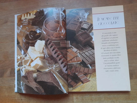 CIOCCOLATO GOLOSE TENTAZIONI. AA.VV. GIUNTI DEMETRA EDITORE. RISTAMPA 2011. COLLANA: VOGLIA DI CUCINARE.