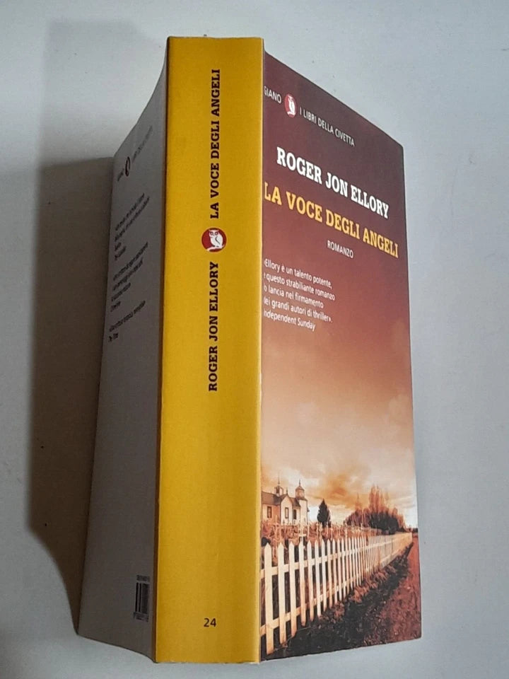 LA VOCE DEGLI ANGELI. ROGER JON ELLORY. GIANO EDIZIONI. 1° EDIZIONE 2013. COLLANA: I LIBRI DELLA CIVETTA 24.