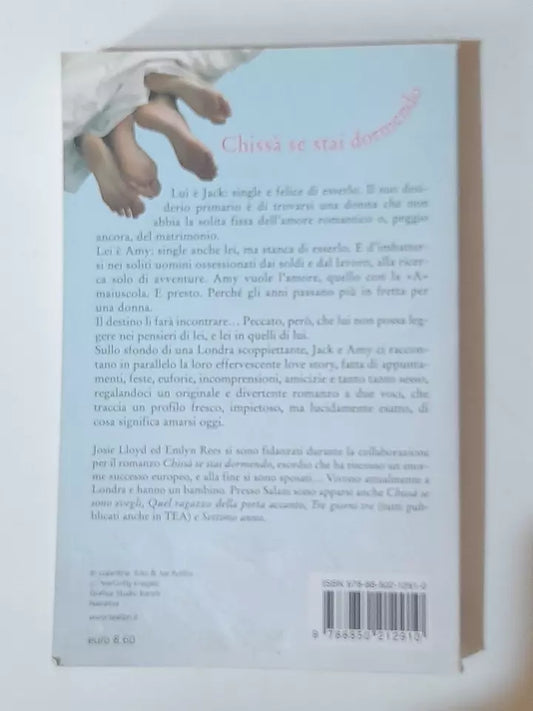 CHISSA' SE STAI DORMENDO. JOSIE LlOYD - EMLYN REES. TEA EDITORI. COLLANA: TEADUE 1428. 5° EDIZIONE TEADUE 2009.