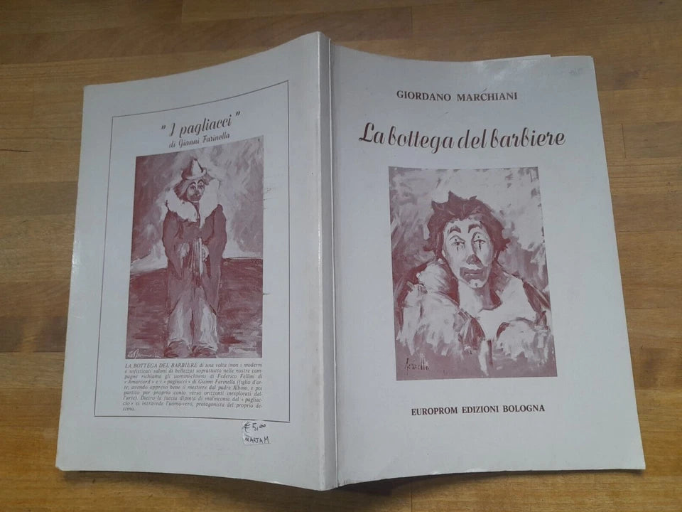LA BOTTEGA DEL BARBIERE NEL 40° DEL 18 APRILE 1948. GIORDANO MARCHIANI. EUROPROM EDIZIONI. RISTAMPA 1988.