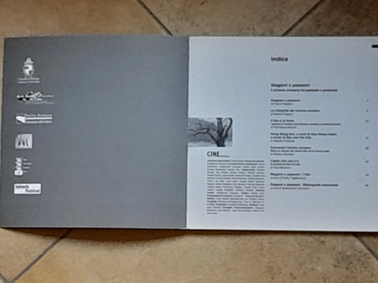 CINETECA SPECIALE. APRILE 2005. STAGIONI E PASSIONI. IL CINEMA COREANO TRA PASSATO E PRESENTE. AA.VV.