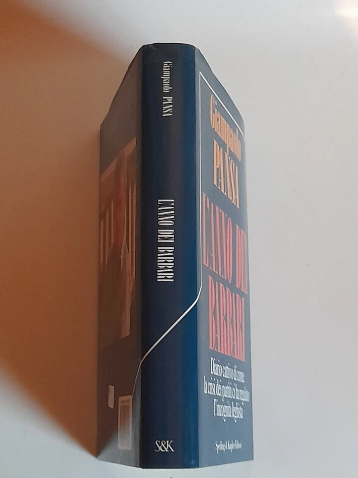 L'ANNO DEI BARBARI. GIAMPAOLO PANSA. SPERLING & KUPFER EDITORI. RISTAMPA 1993. COLLANA: SAGGI.
