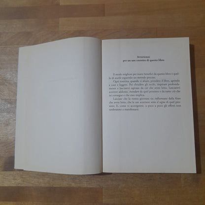 UN PENSIERO POSITIVO AL GIORNO. ROBERTO BALLERINI. LIBERAMENTE EDITORE. 1° EDIZIONE 2009.