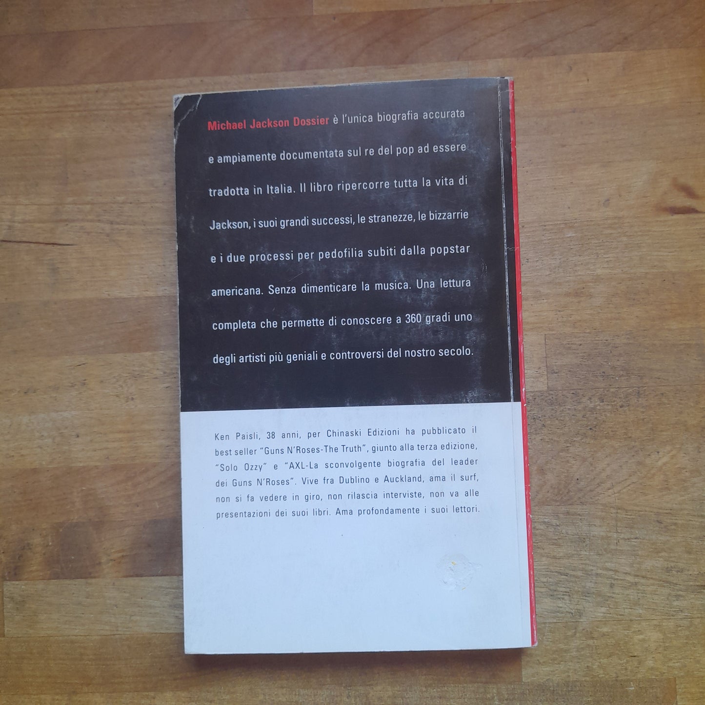 MICHAEL JACKSON. DOSSIER. RISTAMPA 2009. COLLANA: VOICES. TRADUZIONE DI ANDREA RINALDI