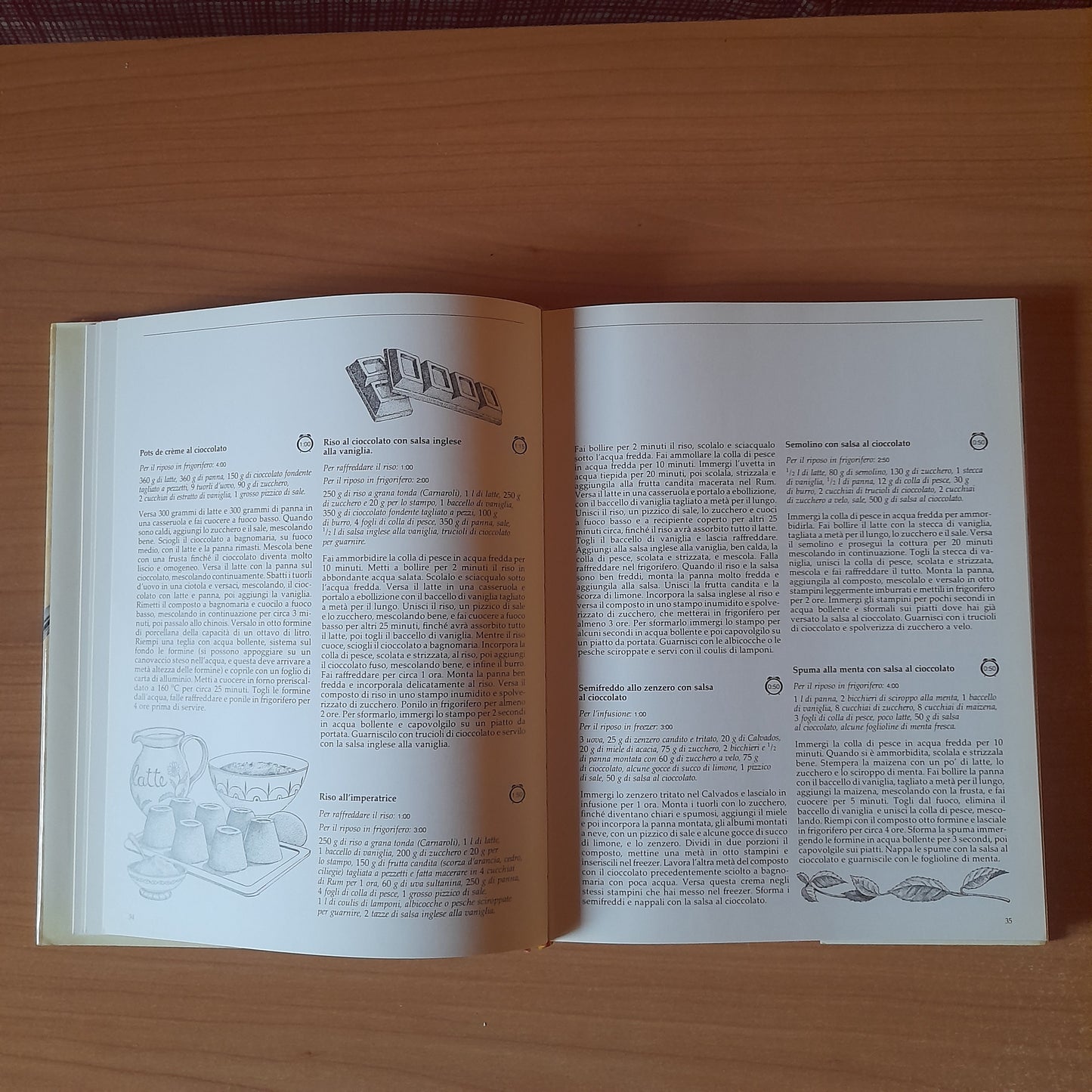 DOLCI CHE PIACERE!. 400 RICETTE PER GRANDI E PICCOLE OCCASIONI. ANTONIO E CINZIA PICCINARDI. EDIZIONE CDE SU LICENZA MONDADORI, 1992.
