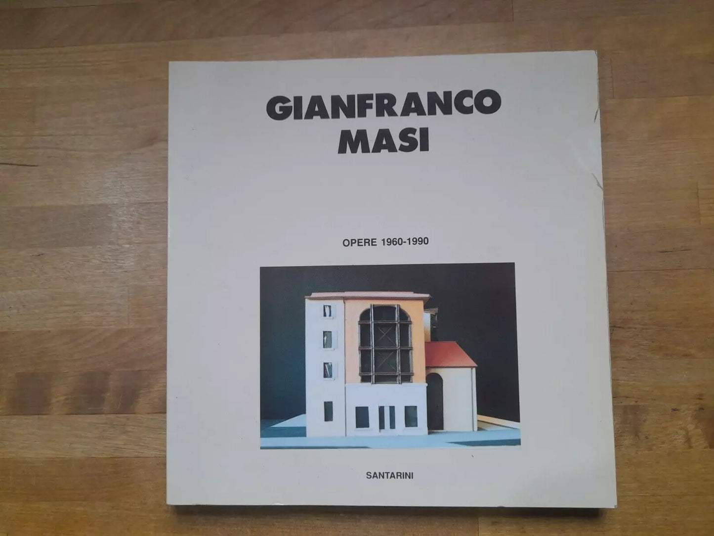 GIANFRANCO MASI. OPERE 1960 -1990. SANTARINI EDITORE. COLLANA: MONOGRAFIE D'ARTE E DI TECNICA. A CURA DI GIANCARLO BERNABEI. RISTAMPA 1990.