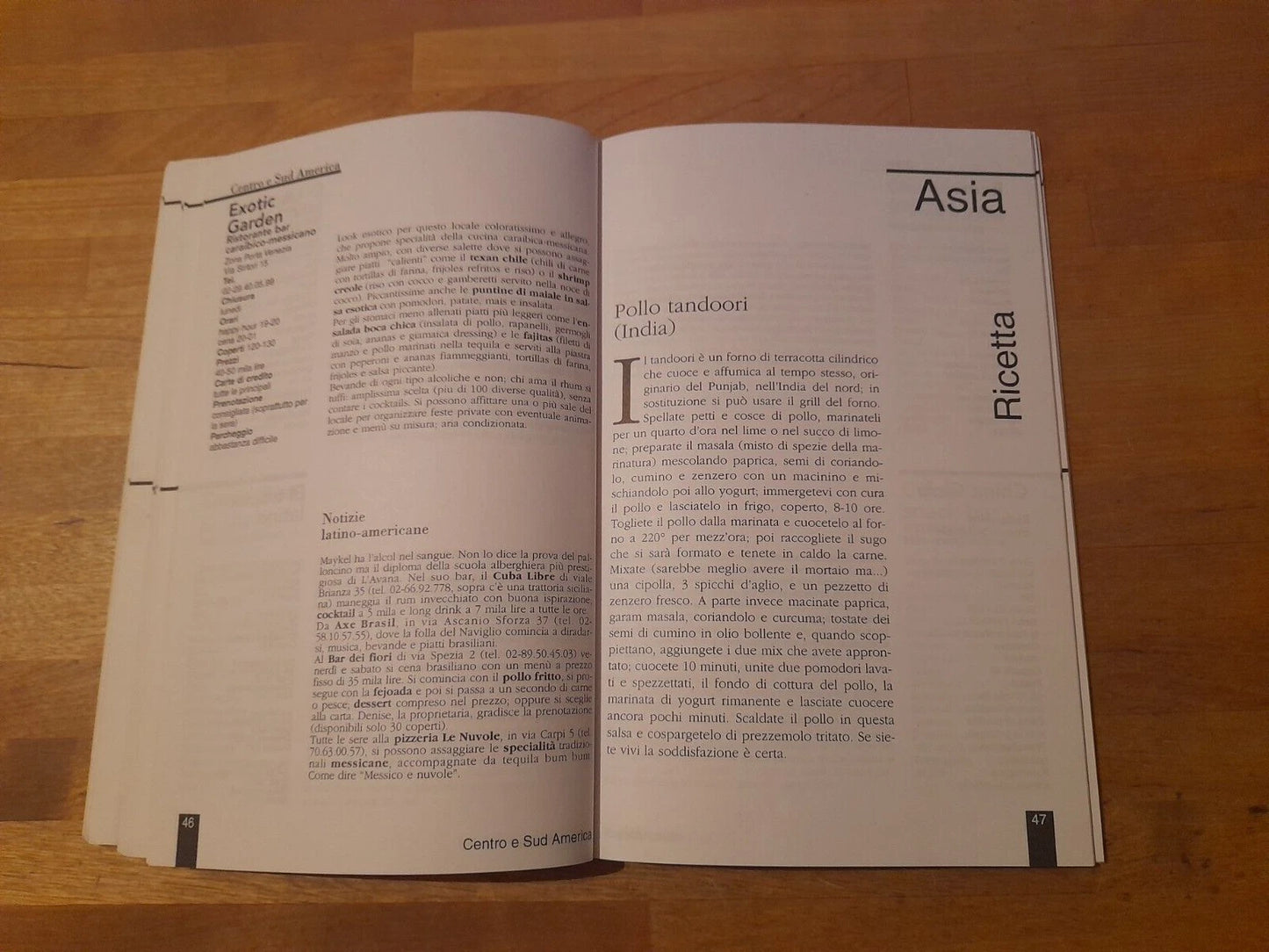 PAPPAMONDO. GUIDA AI RISTORANTI STRANIERI DI MILANO. COLLANA: I LIBRI DI TERRE DI MEZZO. AA.VV. EDITRICE BERTI, 1° EDIZIONE 1997.