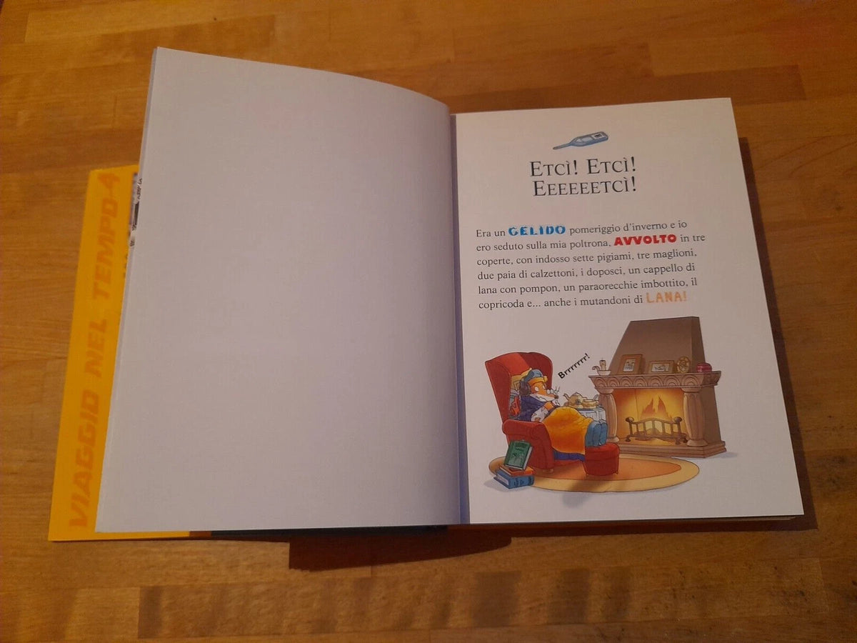 VIAGGIO NEL TEMPO-4. GERONIMO STILTON. EDIZIONI PIEMME. CON IL TOPO-POSTER DELLE PIRAMIDI. 2° EDIZIONE 2011.