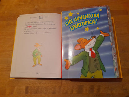 VIAGGIO NEL TEMPO-4. GERONIMO STILTON. EDIZIONI PIEMME. CON IL TOPO-POSTER DELLE PIRAMIDI. 2° EDIZIONE 2011.