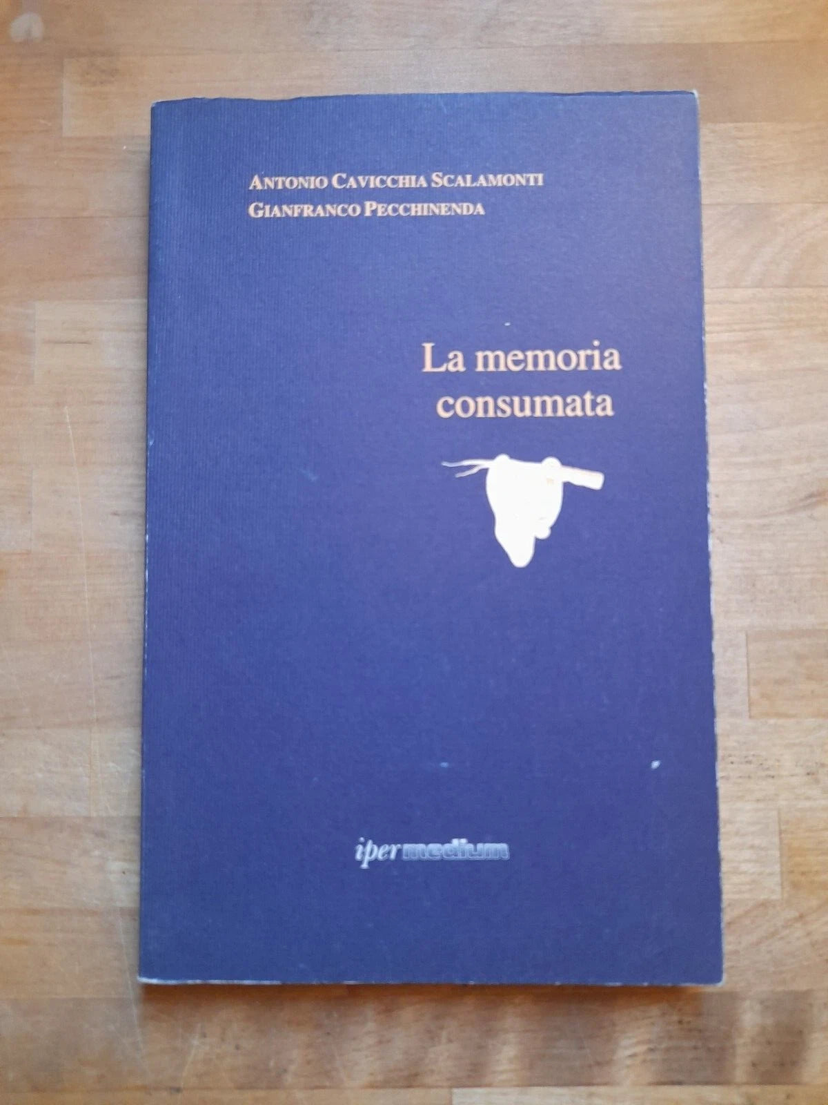 LA MEMORIA CONSUMATA. ANTONIO CAVICCHIA SCALAMONTI - GIANFRANCO PECCHINENDA. IPERMEDIUM EDITORE. 1° RISTAMPA 1997. COLLANA: MEMORABILIA 2.