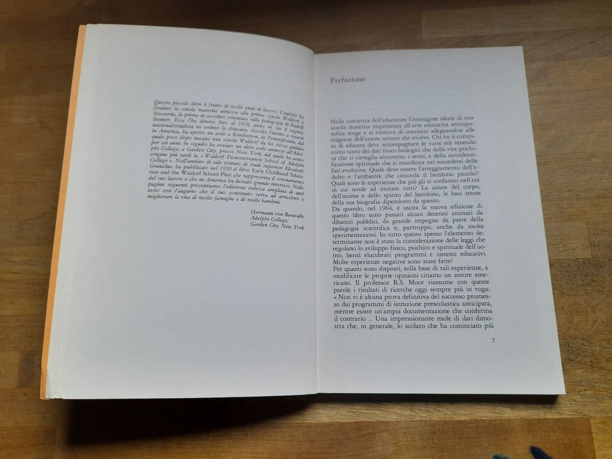 EDUCAZIONE NELLA PRIMA INFANZIA. IN CASA E ALL'ASILO. ELISABETH M.GRUNELIUS. FILADELFIA EDITORE. RISTAMPA 1991.