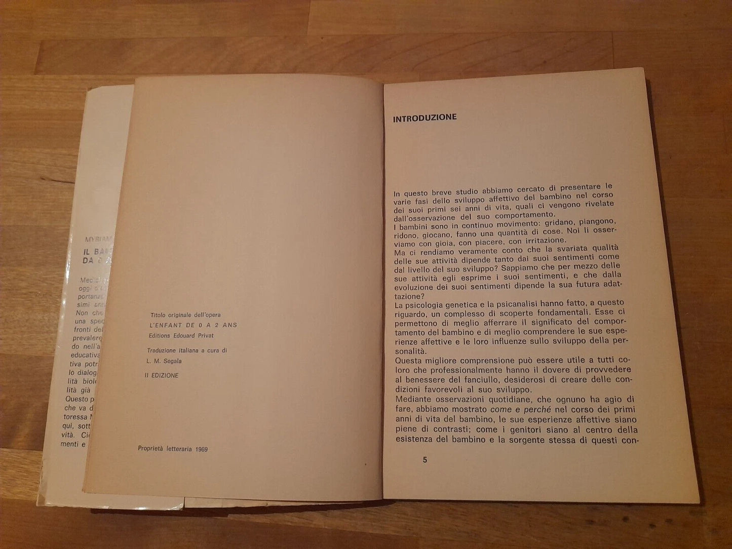 IL BAMBINO DA 0 A 2 ANNI. DOTT.SSA MYRIAM DAVID. EDITRICE MARIETTI . 2° EDIZIONE 1969.