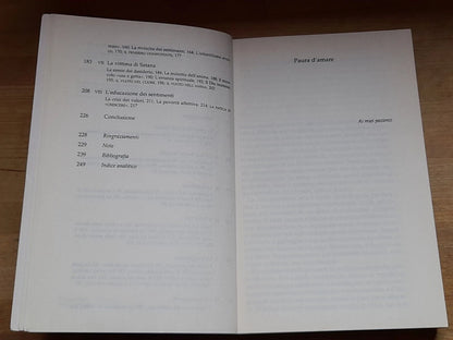 PAURA D'AMARE. COME EVITARE E SUPERARE I FALLIMENTI AFFETTIVI. GIACOMO DACUINO. OSCAR MONDADORI EDITORE. COLLANA: PSICOLOGIA OSCAR SAGGI. 1° EDIZIONE 1998.
