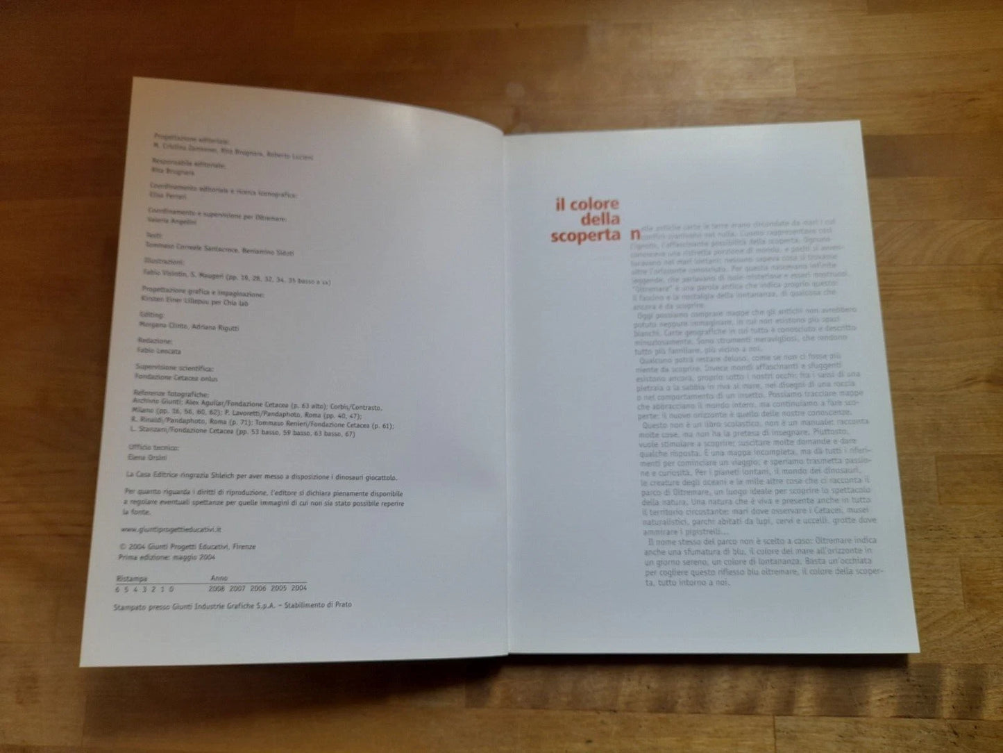 QUANDO LA VITA TI SORPRENDE. VOL.1. ESPLORAZIONI E SCOPERTE OLTREMARE. TOMMASO CORREALE SANTACROCE - BENIAMINO SIDOTI. GIUNTI PROGETTI EDUCATIVI EDITORE. 1° EDIZIONE 2004. COLLANA: PARCO OLTREMARE.