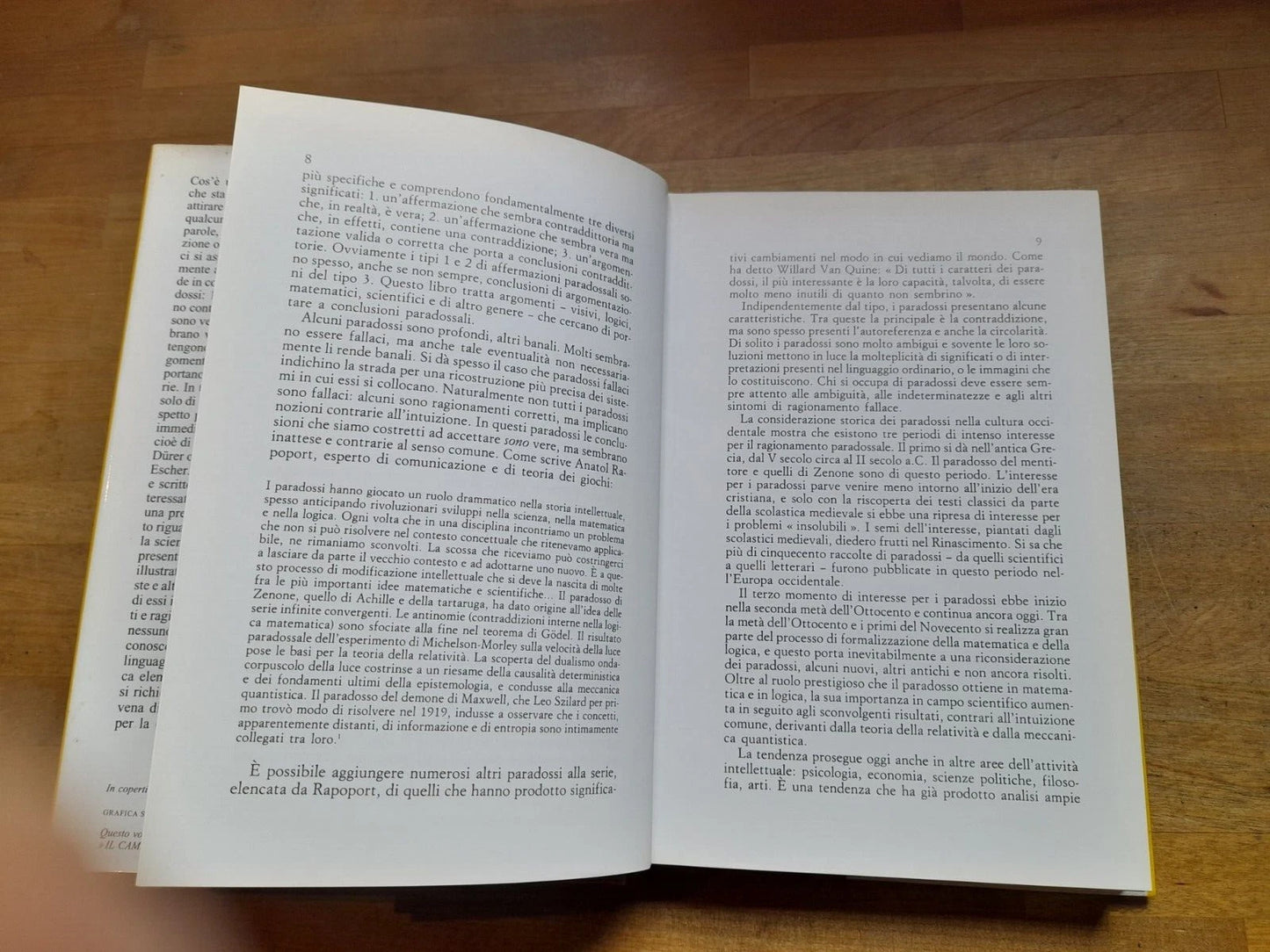 IL LIBRO DEI PARADOSSI. NICHOLAS FALLETTA. LONGANESI & C. EDITORI. COLLANA: "IL CAMMEO" VOLUME 394. 2° EDIZIONE 2003.