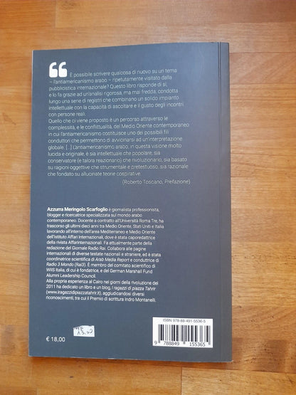 IL SOGNO ANTIAMERICANO. AZZURRA MERINGOLO SCARFOGLIO. CLUEB EDITORE, 2017. COLLANA: NUOVI MONDI.