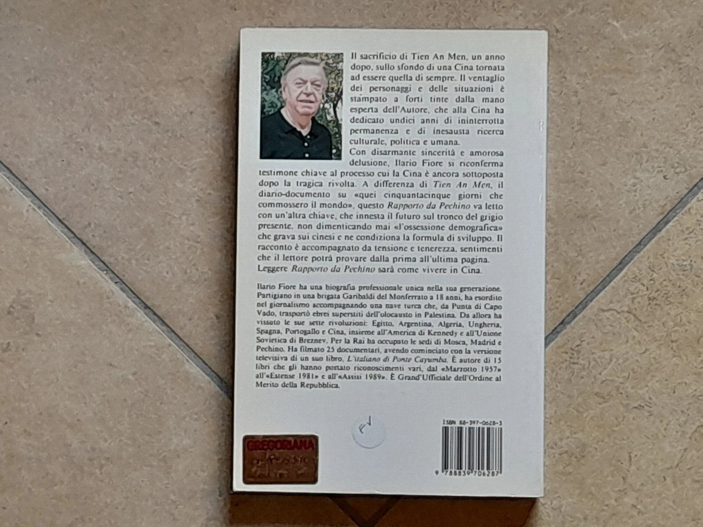 RAPPORTO DA PECHINO. ILARIO FIORE. NUOVA ERI EDIZIONI. RISTAMPA 1990.