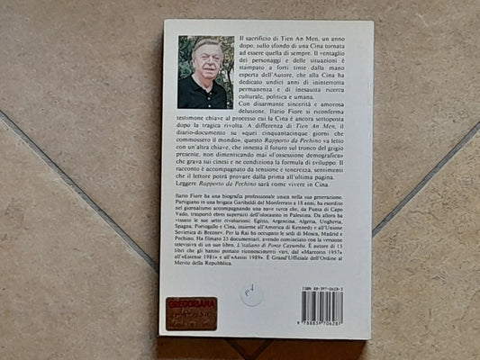 RAPPORTO DA PECHINO. ILARIO FIORE. NUOVA ERI EDIZIONI. RISTAMPA 1990.