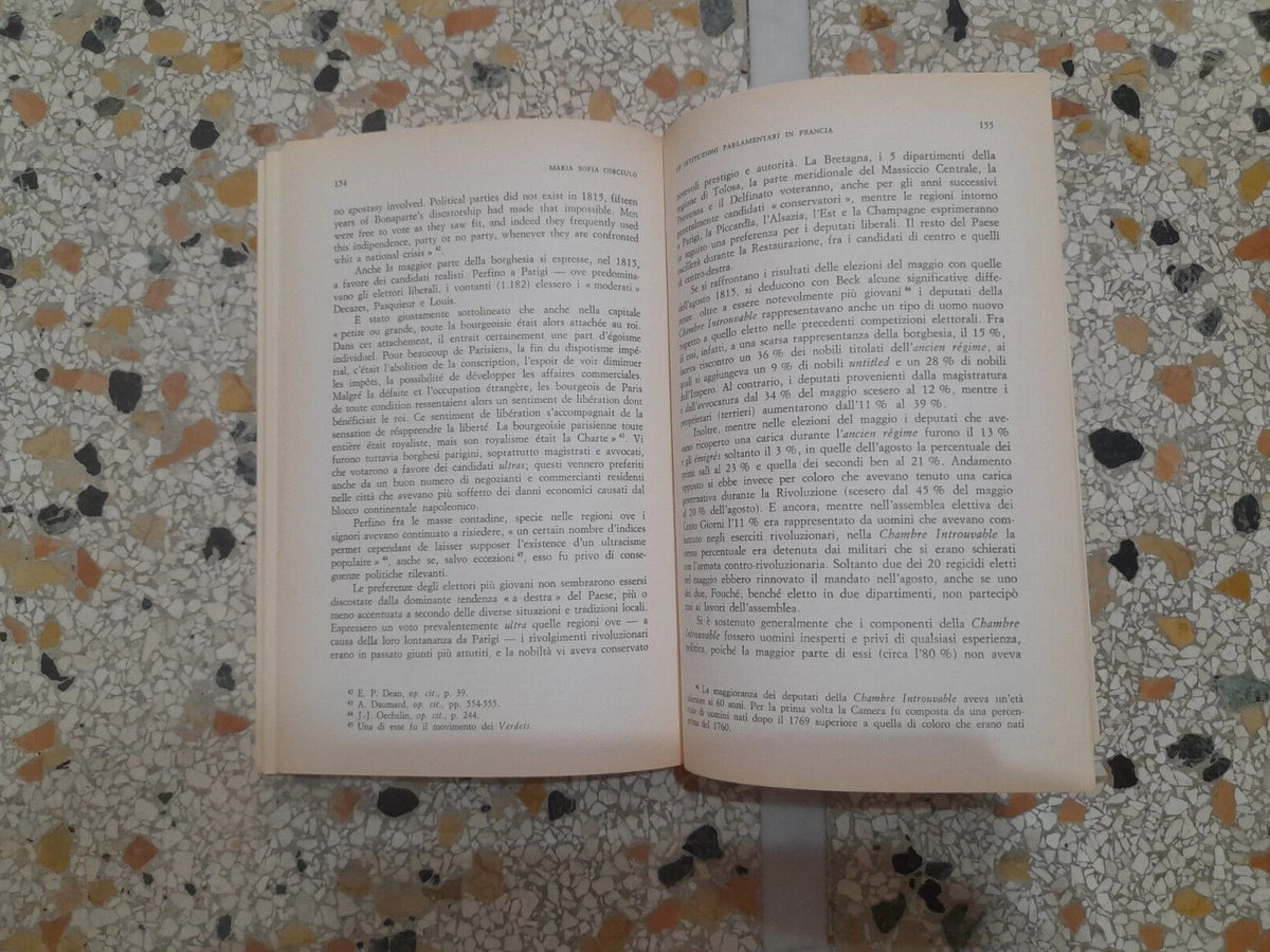 LE ISTUTUZIONI PARLAMENTARI IN FRANCIA. MARIA SOFIA CORCIULO. GUIDA EDITORE. RISTAMPA 1979. COLLANA: LA SPIRALE 41.