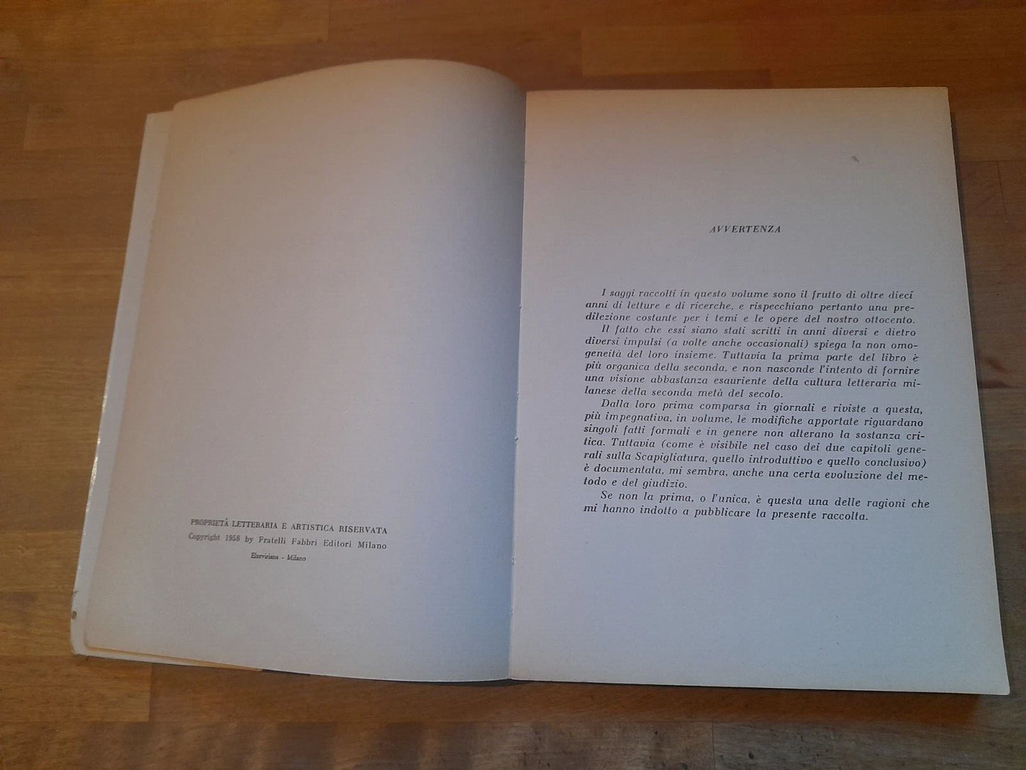 IL SECONDO ROMANTICISMO LOMBARDO. E ALTRI SAGGI SULL'OTTOCENTO ITALIANO. ANGELO ROMANO'. FABBRI EDITORI. 1° EDIZIONE 1958. COLLANA: NUOVI STUDI CRITICI VI.