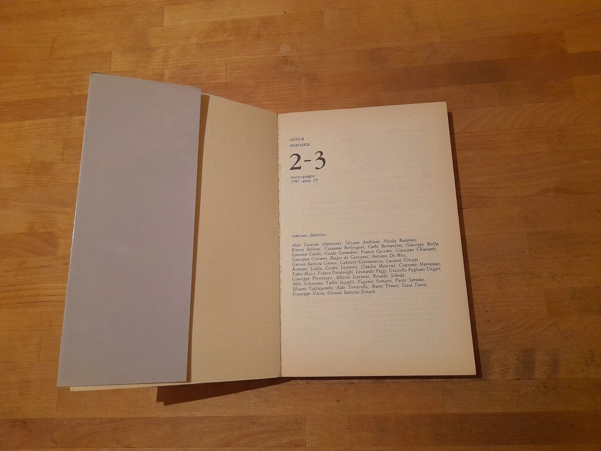 OLTRE GRAMSCI CON GRAMSCI. AA.VV. EDITORI RIUNITI. RIVISTE- CRITICA MARXISTA 2-3- MARZO -GIUGNO 1987, ANNO 25.