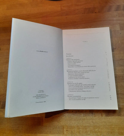 SEPARAZIONI E NUOVE FAMIGLIE. L'EDUCAZIONE DEI FIGLI. VANNA IORI. RAFFAELLO CORTINA EDITORE. 1° EDIZIONE 2006. COLLANA: PEDAGOGIE DELLO SVILUPPO.