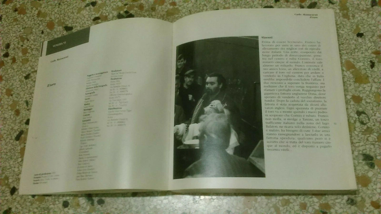 51° MOSTRA INTERNAZIONALE D'ARTE CINEMATOGRAFICA. VENEZIA, LIDO-1/12 SETTEMBRE 1994. LA BIENNALE DI VENEZIA EDIZIONI BIENNALE REALIZZAZIONE FABBRI EDITORI. AA.VV. 1° EDIZIONE 1994.