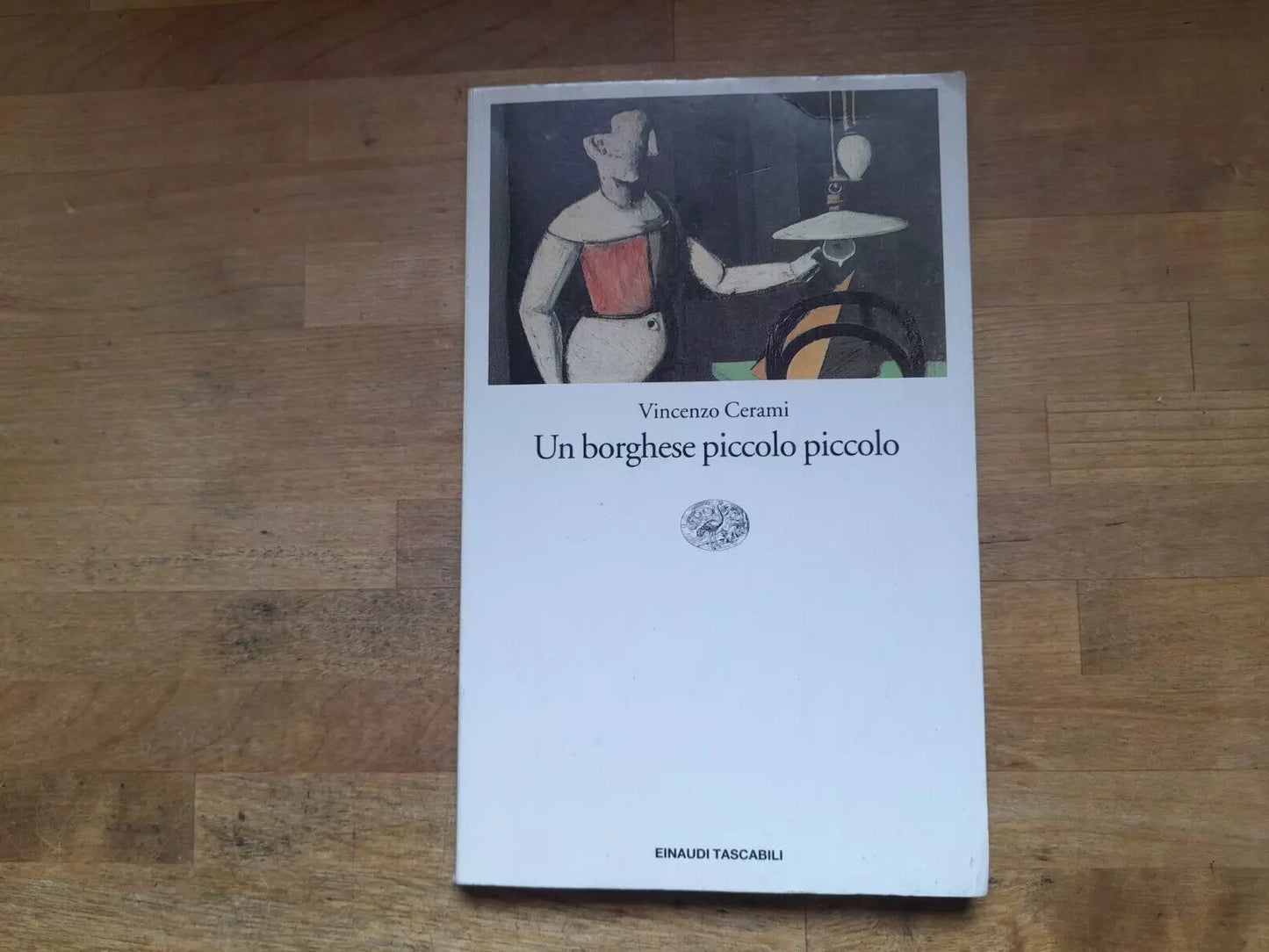UN BORGHESE PICCOLO PICCOLO. VINCENZO CERAMI. 1° EDIZIONE 1995. EINAUDI EDITORE. COLLANA: EINAUDI TASCABILI 252 LETTERATURA.