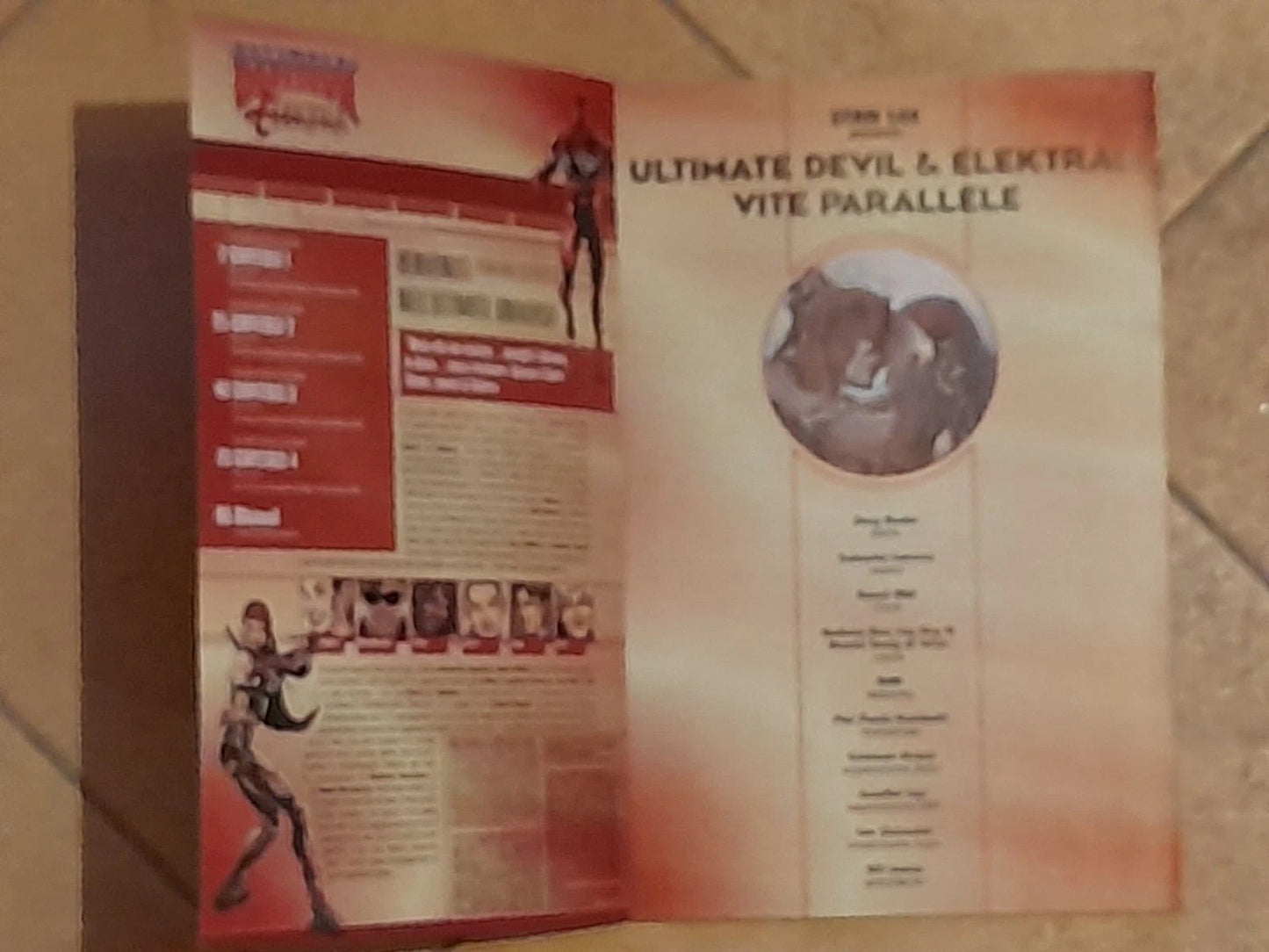 ULTIMATE DEVIL ELEKTRA. AMORE ALL'ULTIMO SANGUE. RUCKA-LARROCA. MARVEL ITALIA, 2003. MARVEL CROSSOVER 37.