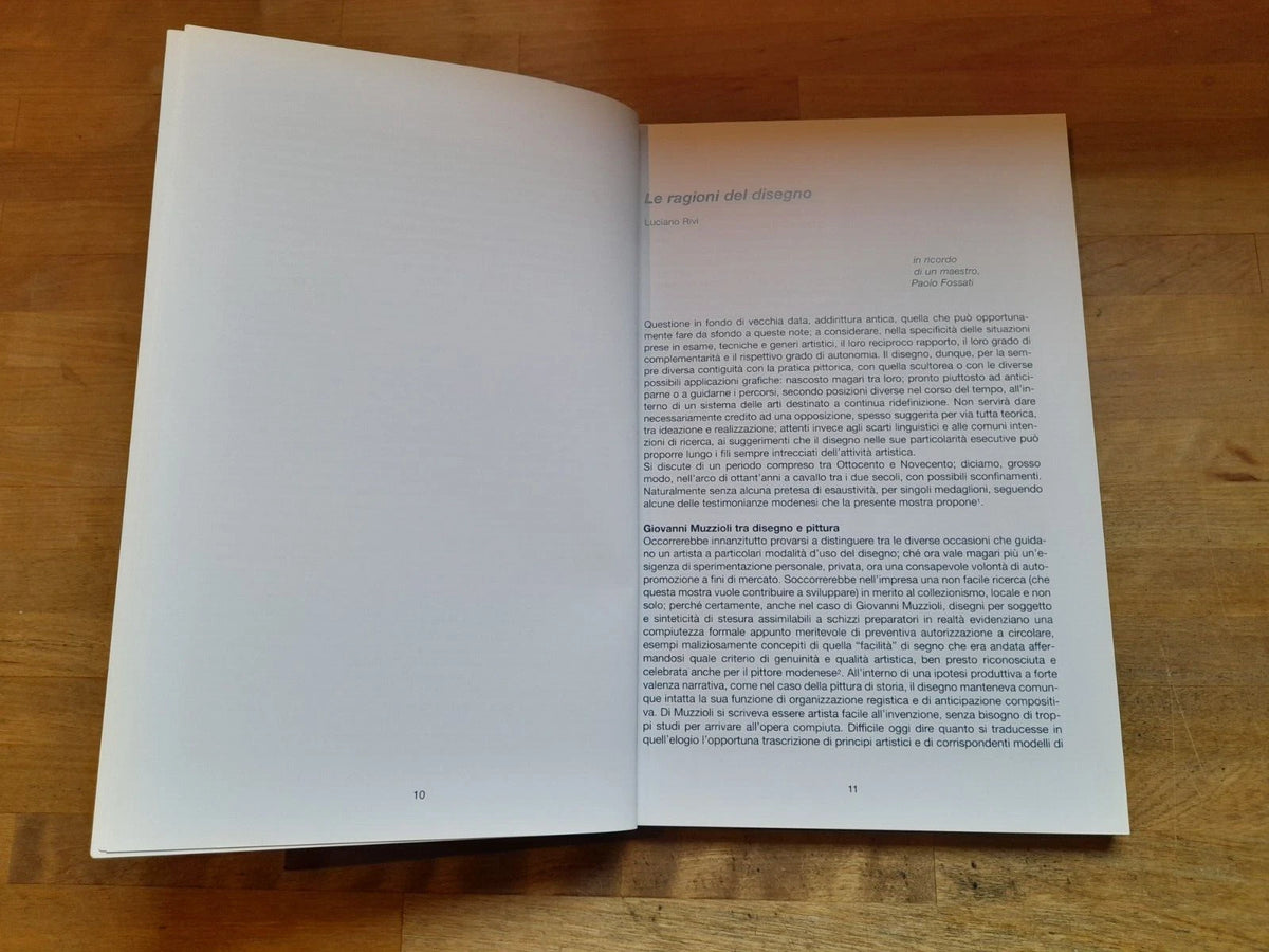 I COLORI DEL SEGNO. IL DISEGNO E LE ARTI A MODENA TRA OTTOCENTO E NOVECENTO. FONDAZIONE CASSA DI RISPARMIO DI MODENA - MUSEO CIVICO D'ARTE DI MODENA, 2001. A CURA DI FRANCESCA PICCININI, CRISTINA STEFANI, LUCIANO RIVI.