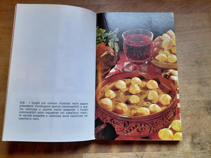 FUNGHI. MORFOLOGIA-RICERCA-RICETTE. NATALIA RIGER. EDIZIONI PAOLINE. 3° EDIZIONE 1977. COLLANA: I LIBRI DELLA FAMIGLIA, 2° SERIE, N.17.