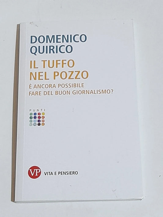 IL TUFFO NEL POZZO. DOMENICO QUIRICO. VITA E PENSIERO EDIZIONI. 1° EDIZIONE 2017. COLLANA: PUNTI.