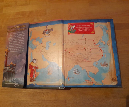 LE AVVENTURE DI MARCO POLO. GERONIMO STILTON. EDIZIONI PIEMME. 1° EDIZIONE 2012.