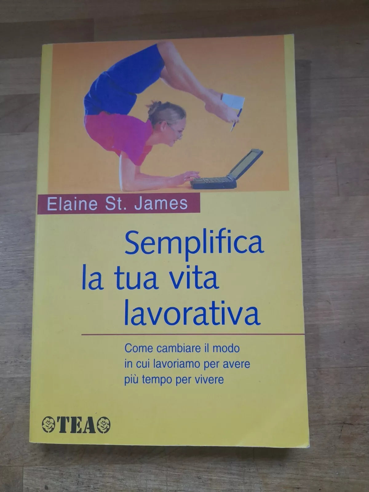 SEMPLIFICA LA TUA VITA LAVORATIVA. ELAINE ST. JAMES. TEA EDITORE 182. COLLANA: TEA PRATICA. 1° EDIZIONE TEA PRATICA 2003.