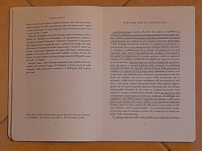 DRAMMATURGIA 1-1994. RIVISTA DIRETTA DA SIRO FERRONE. SALERNO EDITRICE, 1994.