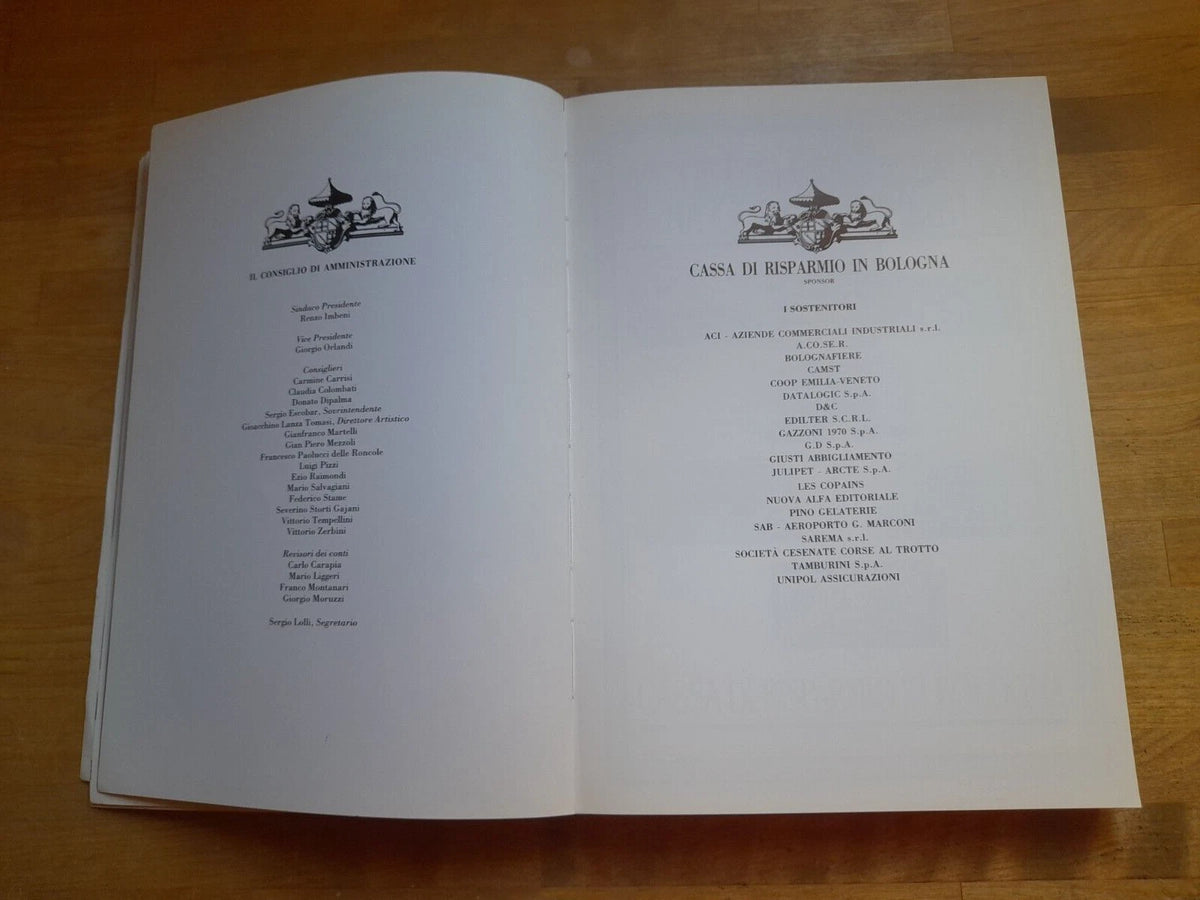 GOTTERDAMMERUNG. TEATRO COMUNALE BOLOGNA STAGIONE D'OPERA '92-'93. NUOVA ALFA EDITORIALE. A CURA DI SILVIA CAMERINI.