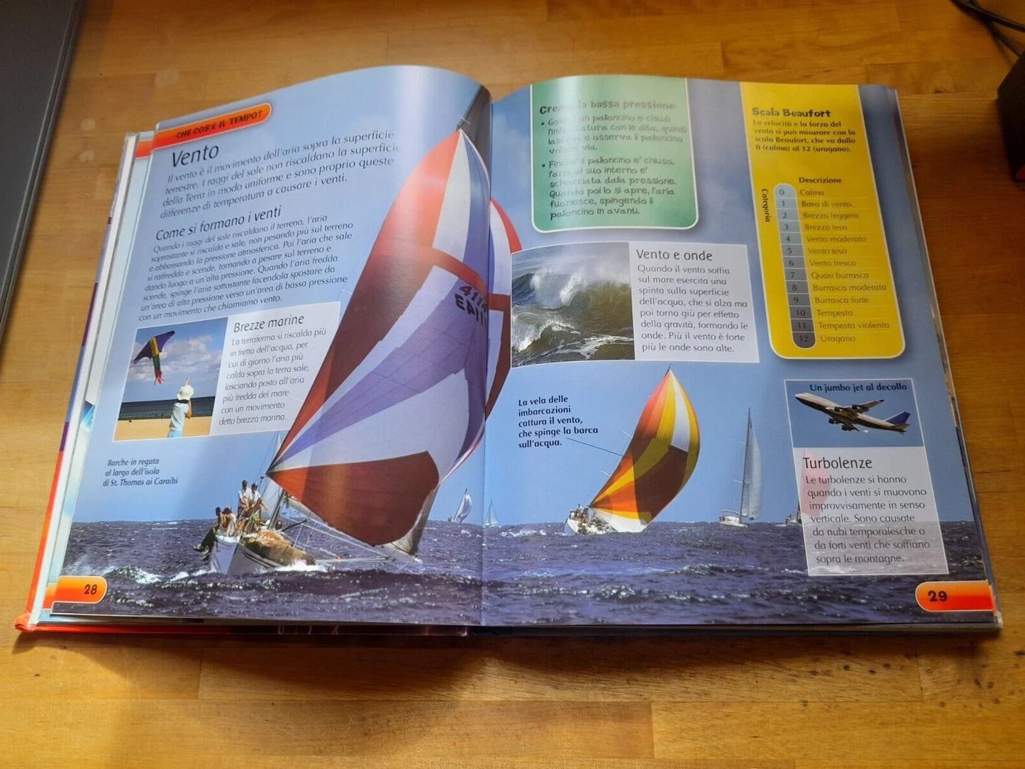 SCOPRI IL TEMPO LA FORZA DELLA NATURA. TUONI, FULMINI, TSUNAMI E ALTRO ANCORA. GRIBAUDO - PERRAGON BOOKS LTD PER L'EDIZIONE ITALIANA 2008.LOUISE SPILSBURY.