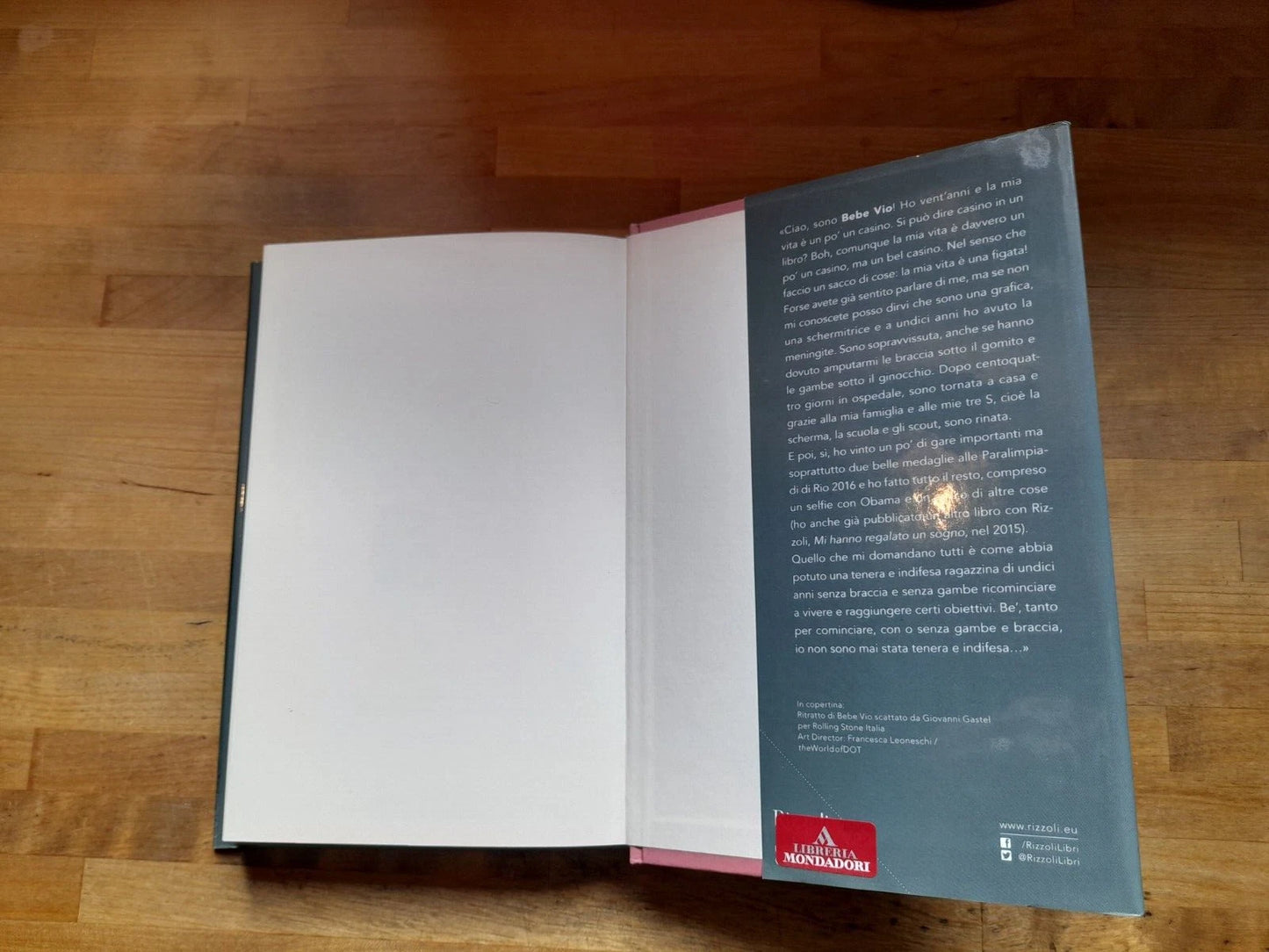 SE SEMBRA IMPOSSIBILE ALLORA SI PUO' FARE. BEBE VIO. RIZZOLI EDITORE. 3° EDIZIONE 2017.
