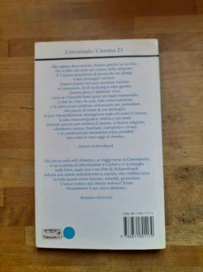 TUTTO IN UNA VOLTA. HERBERT ARCHTERNBUSCH. AA.VV. LINDAU EDITORE. COLLANA: UNIVERSALE CINEMA 23. 1° EDIZIONE 1996