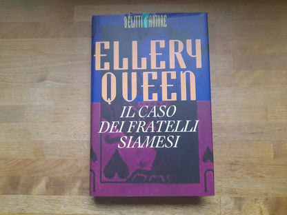 IL CASO DEI FRATELLI SIAMESI. ELLERY QUEEN. EDIZIONE CDE 1995. COLLANA: DELITTI D'AUTORE.