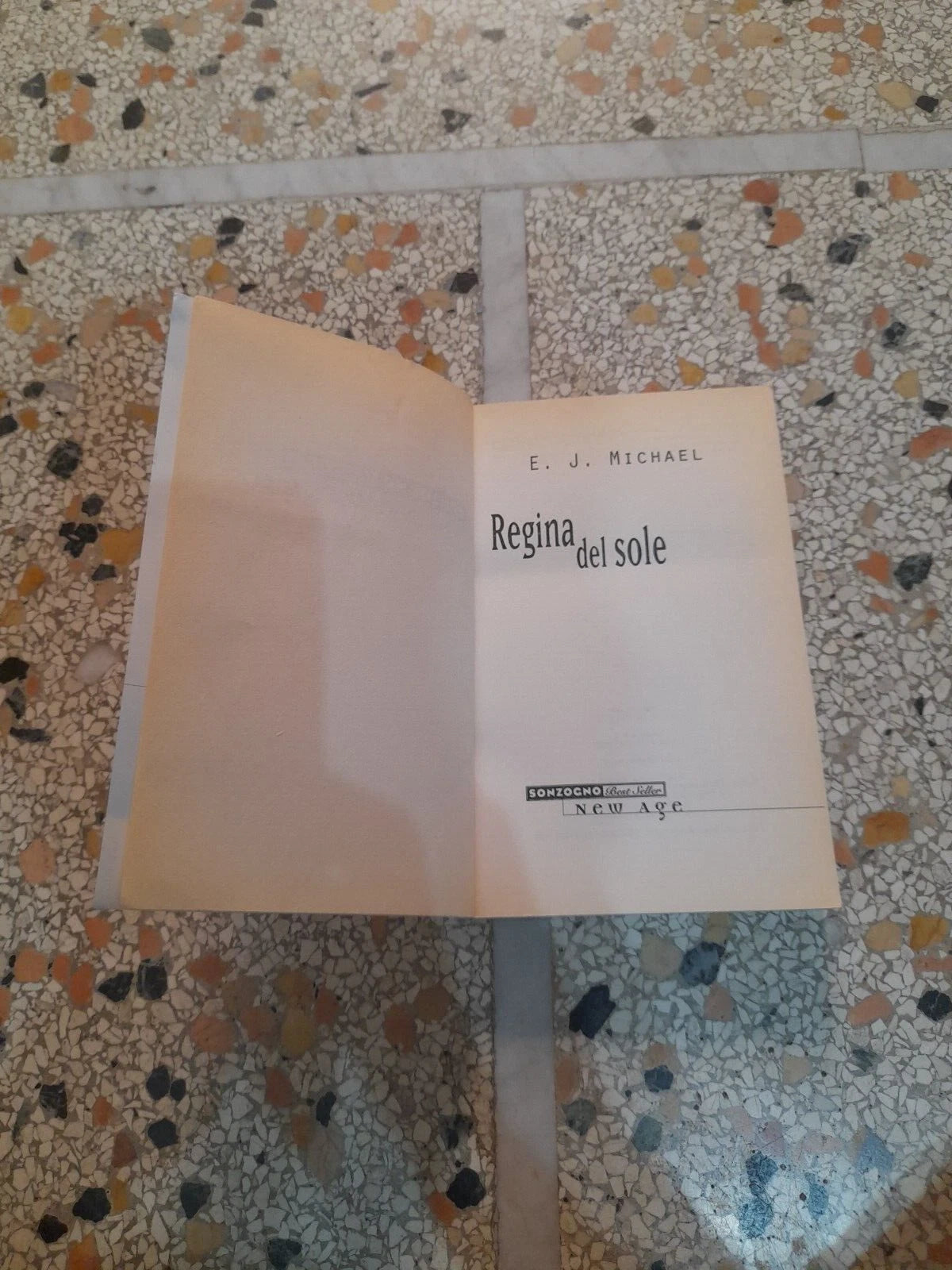 REGINA DEL SOLE. E.J. MICHAEL. EDITORE SONZOGNO. COLLANA: BEST SELLER NEW AGE. 1° EDIZIONE 1998.