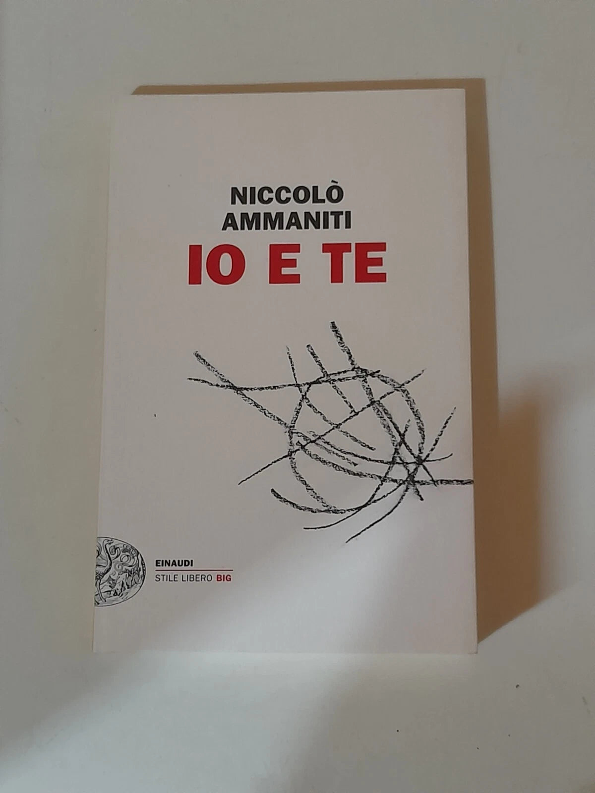 IO E TE. NICCOLO' AMMANITI. EINAUDI EDITORE. COLLANA: EINAUDI STILE LIBERO BIG. 10° EDIZIONE 2010.