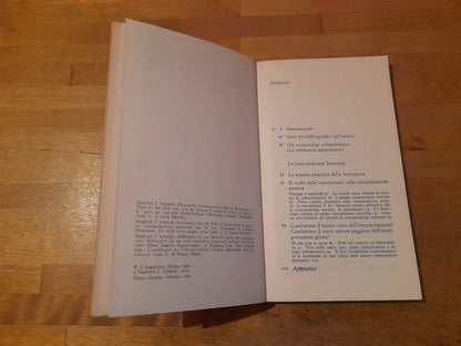 LA COMUNICAZIONE LETTERARIA. SIEGFRIED J. SCHMIDT. IL SAGGIATORE EDITORE. 1° EDIZIONE 1983. COLLANA: L'ARCO 9.