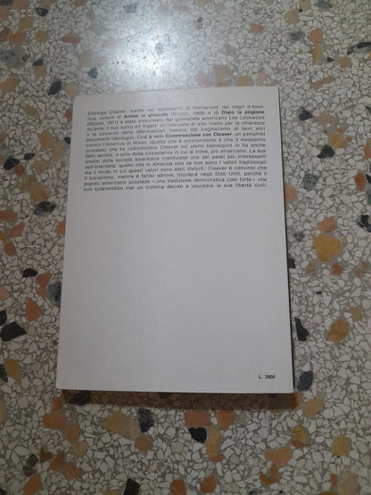 CONVERSAZIONE CON CLEAVER. LEE LOCKWOOD. RIZZOLI EDITORE. RISTAMPA 1972.